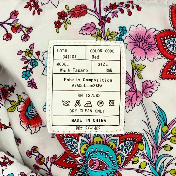 SAKS 5th AVENUE_RED PANTS - Picture 9 of 16